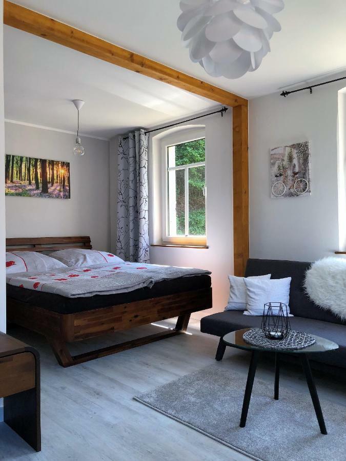 Fuchsbau Apartment Konigstein an der Elbe Luaran gambar