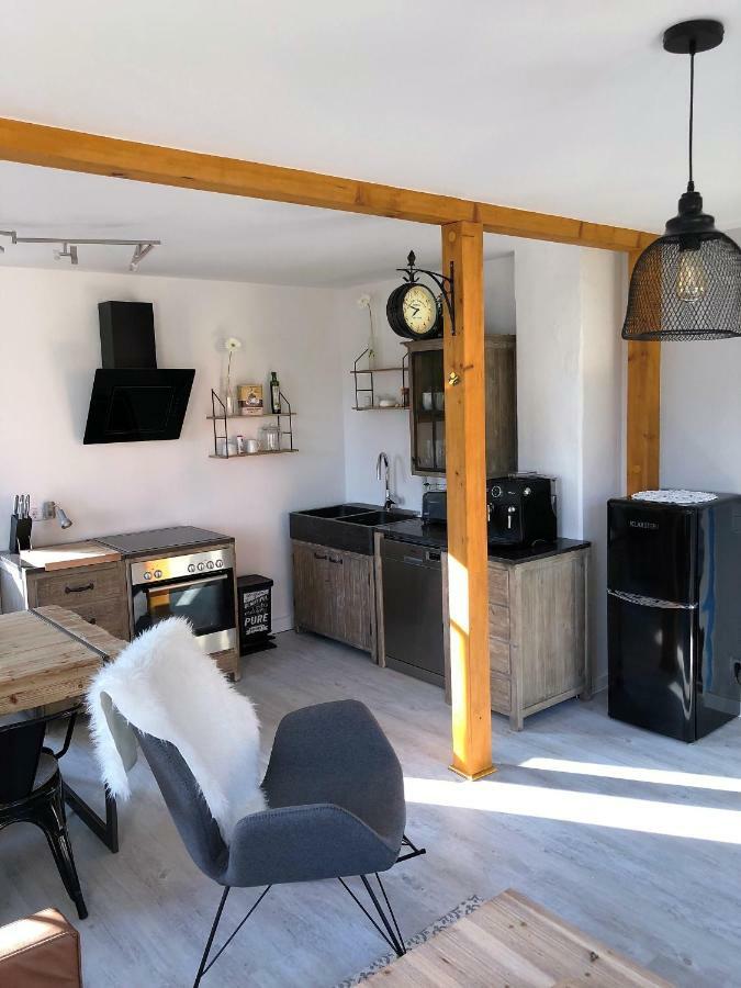 Fuchsbau Apartment Konigstein an der Elbe Luaran gambar